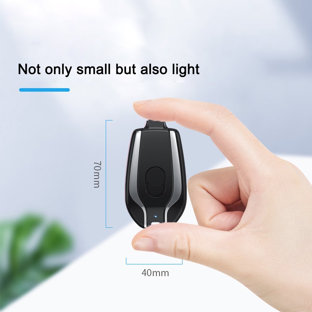 Mini Power Pod Charger Keychain
